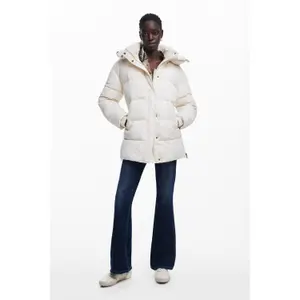 Doudoune à capuche femme Desigual Cadera Flock image-2