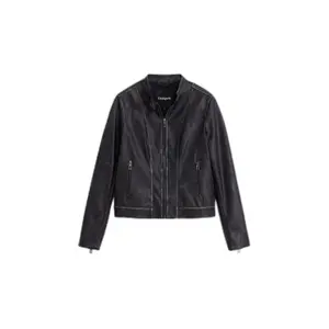 Leather jacket woman Desigual Warley