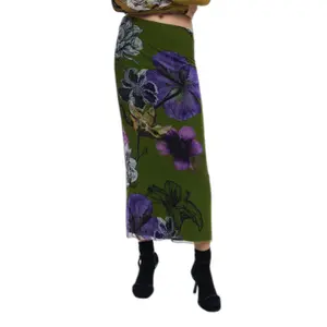 Jupe femme Desigual Tulleflowers Lacroix image-1