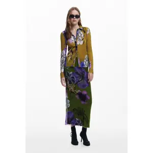 Jupe femme Desigual Tulleflowers Lacroix image-3