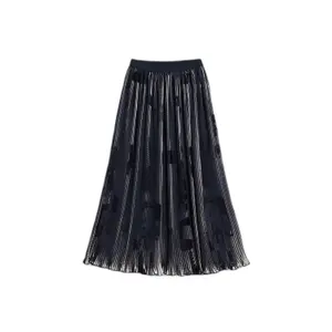 Pleated skirt for women Desigual Newspapers