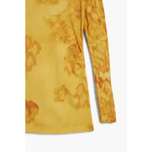 T-shirt de manga comprida feminina Desigual Ottawa image-3