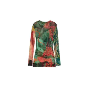 T-shirt manches longues femme Desigual Tapiz Lacroix image-0