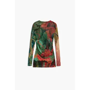 T-shirt manches longues femme Desigual Tapiz Lacroix image-2