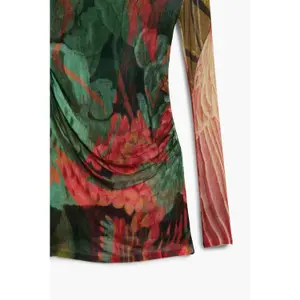 T-shirt manches longues femme Desigual Tapiz Lacroix image-3