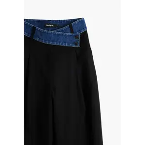 Byxor för kvinnor Desigual Denimwaist image-4