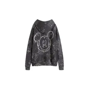 Women's hooded sweatshirt Desigual Letters Mickey image-2