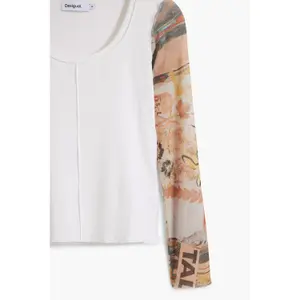 Dámské tričko s dlouhým rukávem Desigual Amara image-1