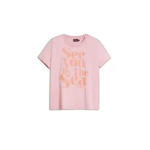 Dames-T-shirt Desigual Repris