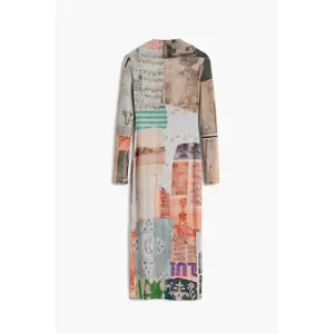 Robe moulante manches longues femme Desigual Lyra image-2