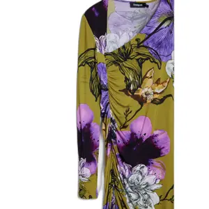 Women's long sleeve dress Desigual Neckline Lacroix image-3
