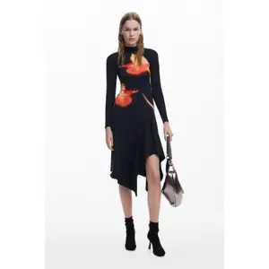 Women's long sleeve dress Desigual Mila image-1