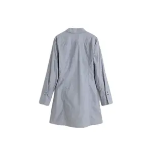 Vestido de camisa de manga comprida de mulher Desigual Inky Lacroix image-1