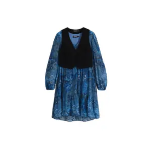 Vestido de manga larga Desigual Chaleco image-0