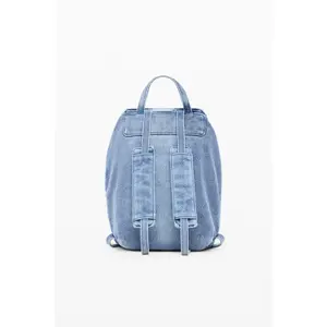 Mochila de jeans para mulher Desigual Half Logo Luena image-2