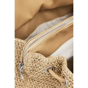 Zaino in rafia da donna Desigual Half Logo Luena image-4