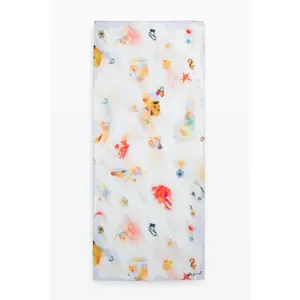 Foulard femme Desigual Recortblur image-1