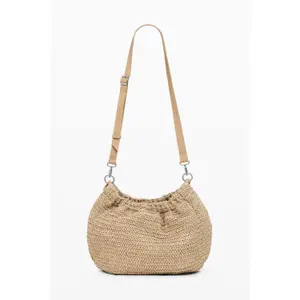 Damentasche aus Raffia Desigual Half Logo Waverly image-1