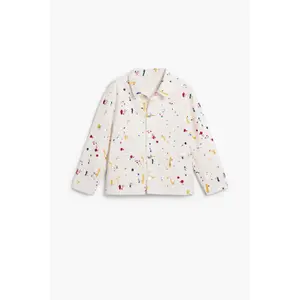 Jeansjacke für Kinder Desigual Splash image-0