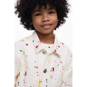 Jeansjacke für Kinder Desigual Splash image-6