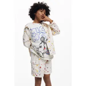 Calças cargo infantis Desigual Splash image-1