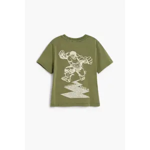 Παιδικό μπλουζάκι Desigual Hulk image-2