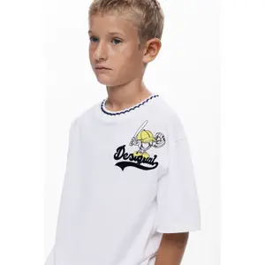 Kid's T-shirt Desigual Home Vs Visitors image-5