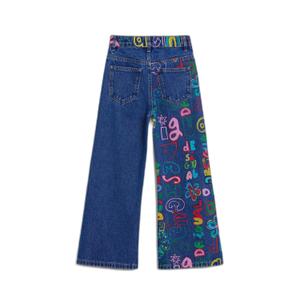 Calças de ganga de rapariga Desigual Happy image-2