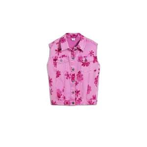 Denim uden ærmer til piger Desigual Lucia image-0