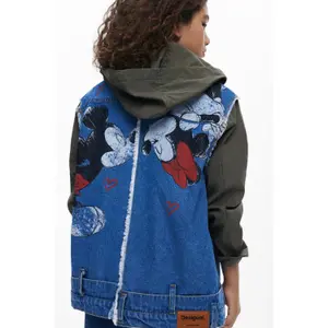 Giacca di jeans da ragazza Desigual Mickey image-4