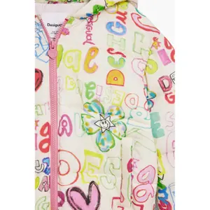 Casaco com capuz de rapariga Desigual Olivia image-5