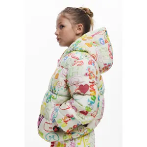 Casaco com capuz de rapariga Desigual Olivia image-4