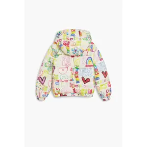 Casaco com capuz de rapariga Desigual Olivia image-3