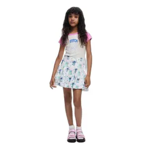 Mini jupe fille Desigual Lilo&Stitch image-2
