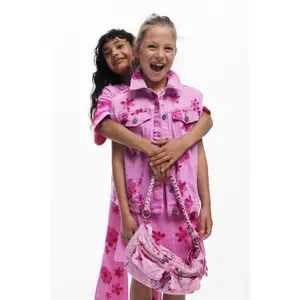 Denim uden ærmer til piger Desigual Lucia image-2