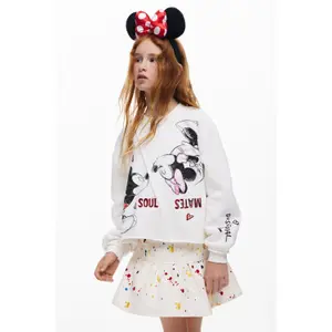 Φούτερ κορίτσι Desigual Mickey image-3