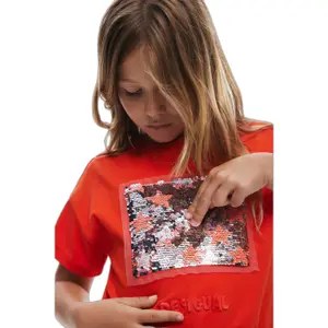 T-shirt fille Desigual Gretel image-3