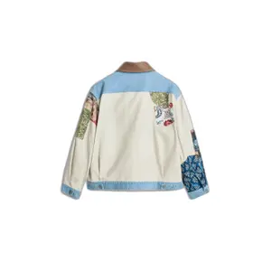 Veste zippée avec un patch imprimé Desigual image-1
