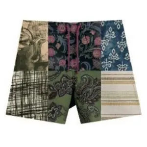 Nyomott mintás fürdőnadrág Desigual