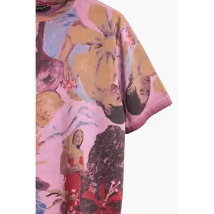 T-shirt imprimé Desigual GAU image-3