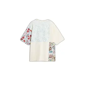 T-shirt à motif florale découpé Desigual image-1