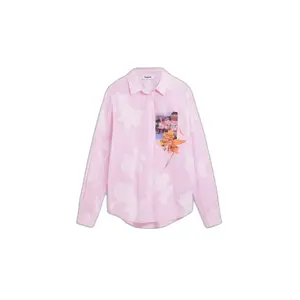 Chemise manches longues femme Desigual Pinkjac image-0