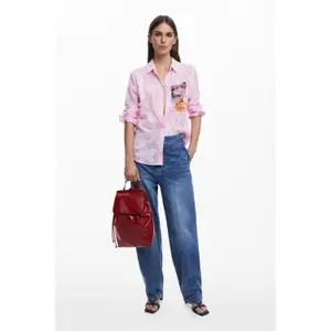 Mochila feminina Desigual Half Logo Luena image-3