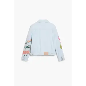 Jeansjacke Damen Desigual Indi image-2