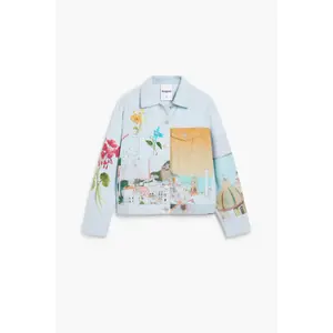 Jeansjacke Damen Desigual Indi