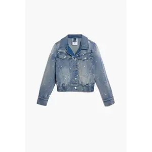Denimjakke til kvinder Desigual Pony