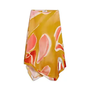 Kjol för kvinnor Desigual Orange image-0