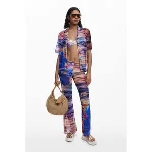 Bukser til kvinder Desigual Cancun image-3