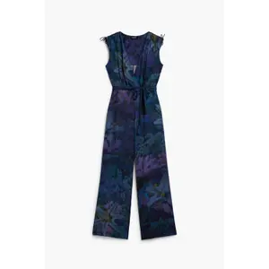 Women's jumpsuit Desigual Floresazul