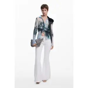 Langarm-Bluse Damen Desigual Roterdam image-1